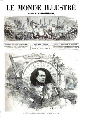 Le monde illustré Samstag 11. Januar 1873