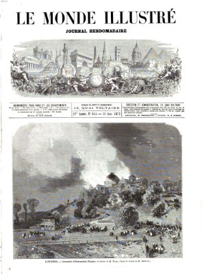 Le monde illustré Samstag 21. Juni 1873