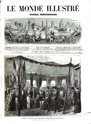 Le monde illustré Samstag 12. Juli 1873