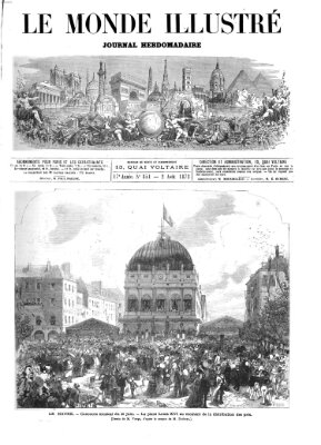 Le monde illustré Samstag 2. August 1873