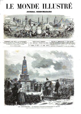 Le monde illustré Samstag 9. August 1873