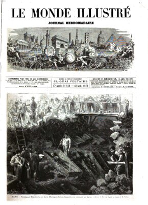 Le monde illustré Samstag 23. August 1873