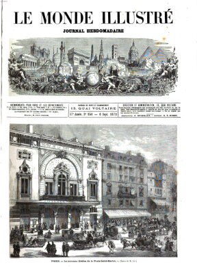 Le monde illustré Samstag 6. September 1873