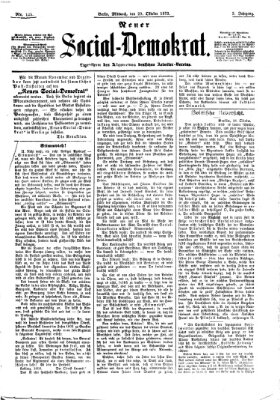 Neuer Social-Demokrat Mittwoch 29. Oktober 1873