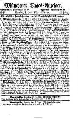 Münchener Tages-Anzeiger Samstag 7. Juni 1873