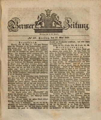 Bremer Zeitung Freitag 17. Mai 1839