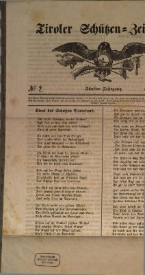 Tiroler Schützenzeitung für alle Schützenfreunde insbesondere die Schützen Tirols und Vorarlbergs (Volks- und Schützenzeitung) Freitag 4. Januar 1850