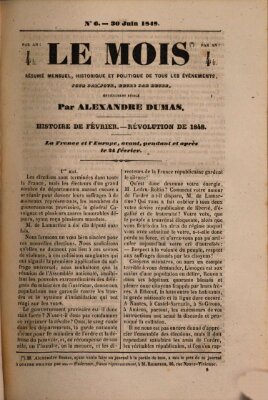 Le Mois Freitag 30. Juni 1848