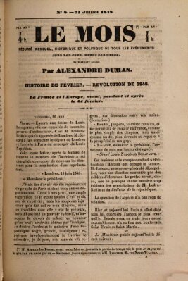 Le Mois Montag 31. Juli 1848