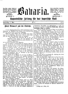 Bavaria Donnerstag 8. Mai 1873