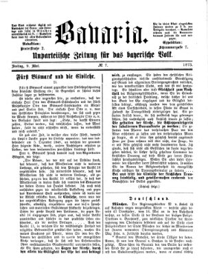 Bavaria Freitag 9. Mai 1873