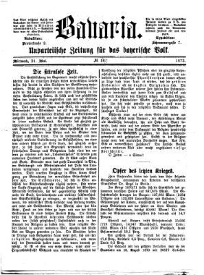 Bavaria Mittwoch 21. Mai 1873