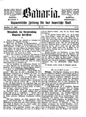 Bavaria Samstag 24. Mai 1873