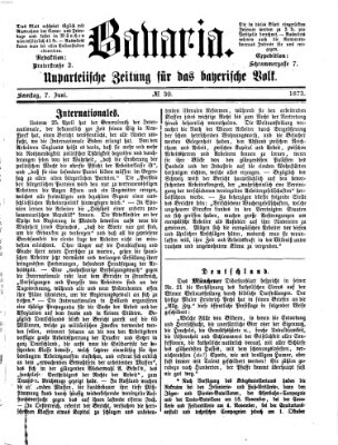 Bavaria Samstag 7. Juni 1873