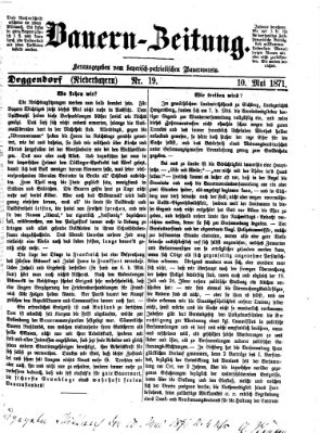 Bauern-Zeitung Mittwoch 10. Mai 1871