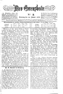 Der Grenzbote Sonntag 14. Januar 1872