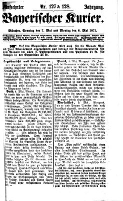 Bayerischer Kurier Sonntag 7. Mai 1871