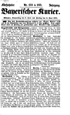 Bayerischer Kurier Donnerstag 8. Juni 1871