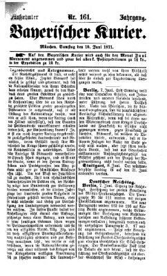 Bayerischer Kurier Samstag 10. Juni 1871