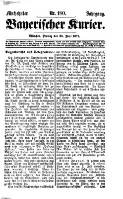 Bayerischer Kurier Freitag 30. Juni 1871