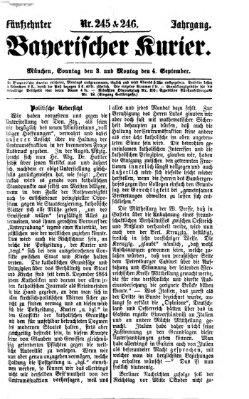 Bayerischer Kurier Montag 4. September 1871