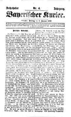 Bayerischer Kurier Freitag 5. Januar 1872