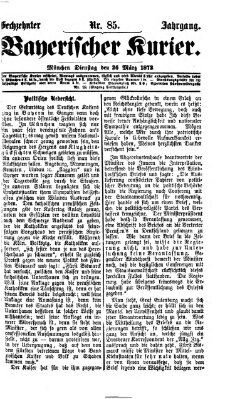 Bayerischer Kurier Dienstag 26. März 1872