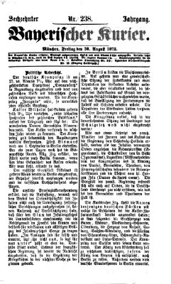 Bayerischer Kurier Freitag 30. August 1872