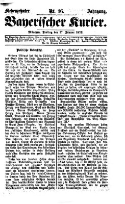 Bayerischer Kurier Freitag 17. Januar 1873