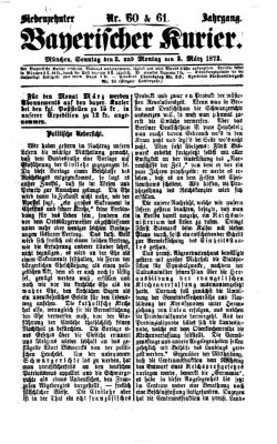 Bayerischer Kurier Montag 3. März 1873