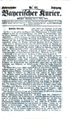 Bayerischer Kurier Samstag 8. März 1873