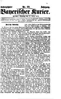 Bayerischer Kurier Dienstag 11. März 1873