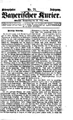 Bayerischer Kurier Donnerstag 13. März 1873