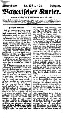 Bayerischer Kurier Sonntag 4. Mai 1873