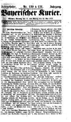 Bayerischer Kurier Montag 12. Mai 1873