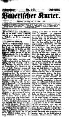 Bayerischer Kurier Dienstag 27. Mai 1873