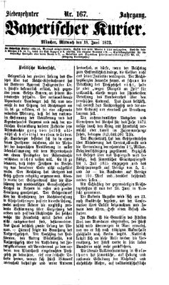 Bayerischer Kurier Mittwoch 18. Juni 1873