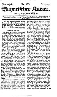 Bayerischer Kurier Dienstag 26. August 1873