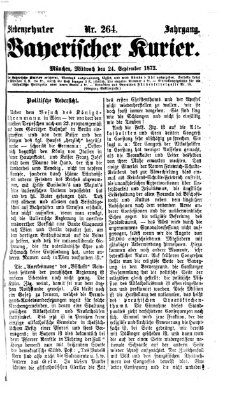 Bayerischer Kurier Mittwoch 24. September 1873