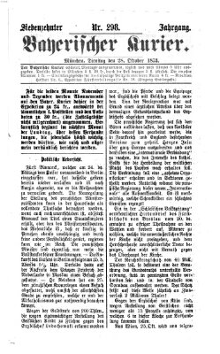 Bayerischer Kurier Dienstag 28. Oktober 1873