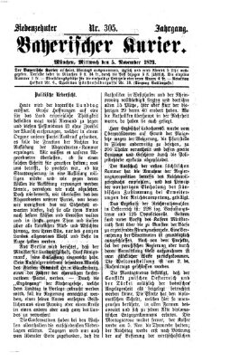 Bayerischer Kurier Mittwoch 5. November 1873