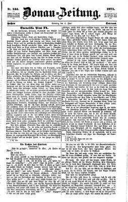 Donau-Zeitung Sonntag 4. Juni 1871