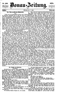 Donau-Zeitung Mittwoch 7. Juni 1871