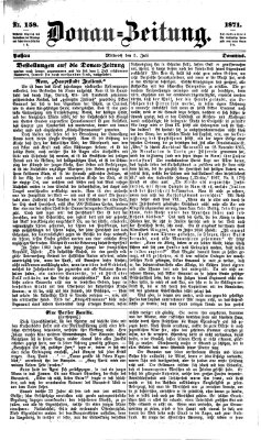 Donau-Zeitung Mittwoch 5. Juli 1871