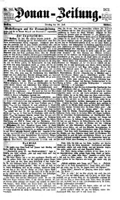 Donau-Zeitung Dienstag 30. Juli 1872