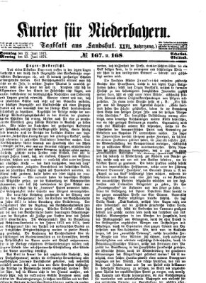 Kurier für Niederbayern Montag 23. Juni 1873