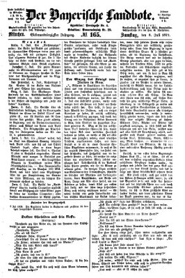 Der Bayerische Landbote Samstag 8. Juli 1871