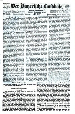 Der Bayerische Landbote Donnerstag 7. September 1871