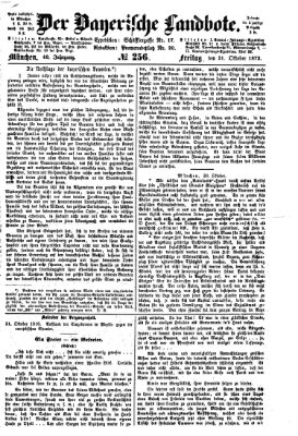 Der Bayerische Landbote Freitag 31. Oktober 1873