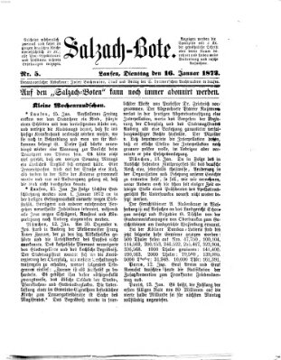 Salzach-Bote Dienstag 16. Januar 1872